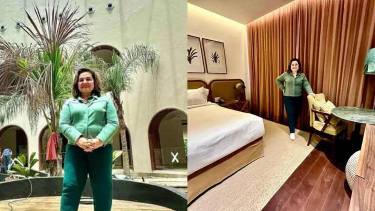 Maria do Carmo vistorias obras e anuncia reabertura da primeira fase do Tropical Hotel para julho