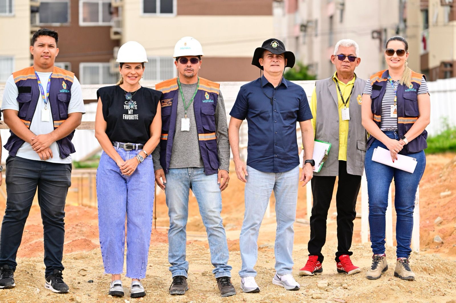 Prefeito David Almeida fiscaliza obras em Manaus e destaca modernização dos laboratórios e entrega de novas USFs