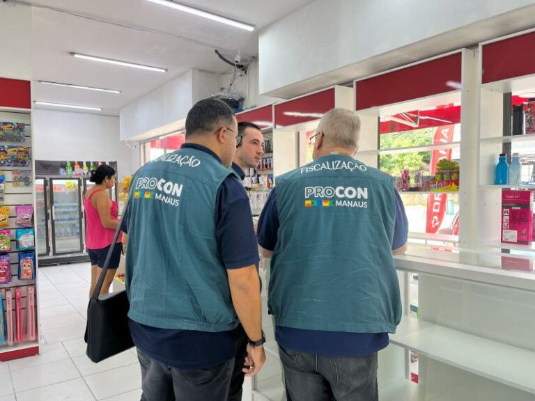 Procon Manaus realiza fiscalização em farmácias em parceria com o CRF-AM e Visa Manaus