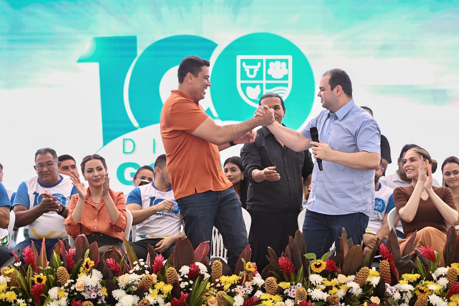 Roberto Cidade participa das comemorações dos 100 dias de gestão de Thomé Neto e anuncia investimentos para Autazes