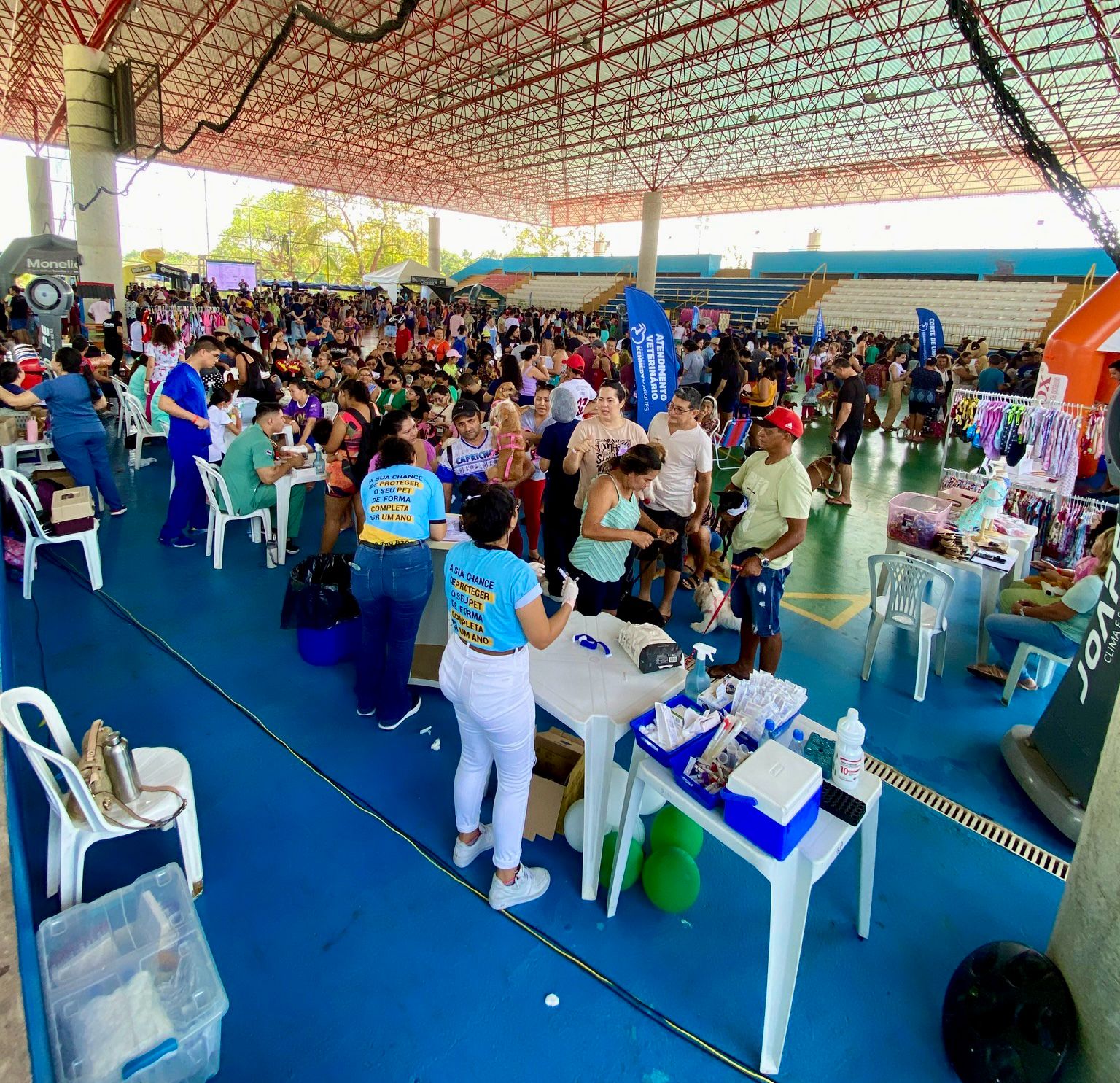 'Dia Bom pra Cachorro' terá atividades para tutores e pets neste domingo no Mercado de Origem da Amazônia