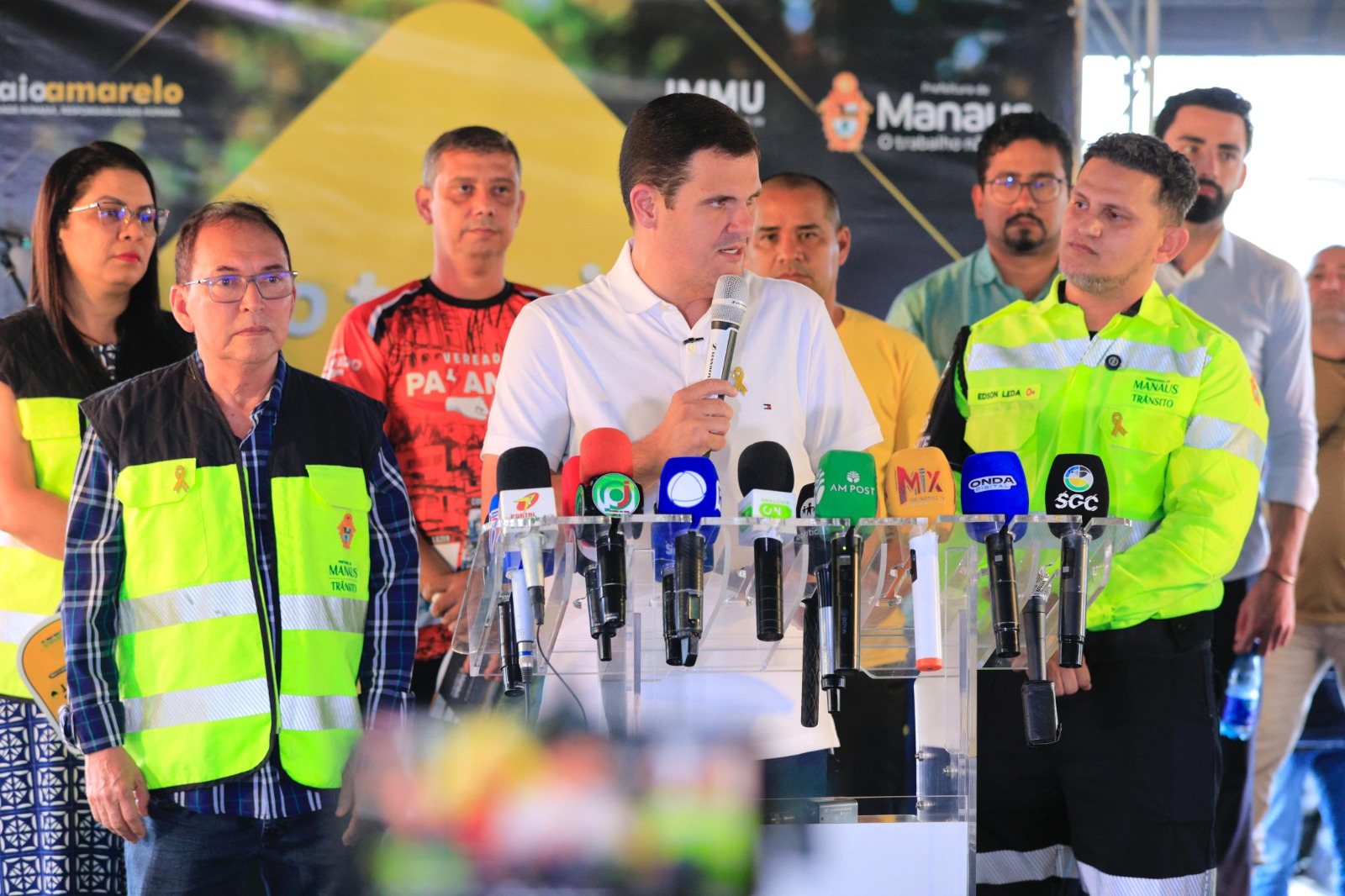 Manaus adere ao ‘Maio Amarelo’ com mais de 30 ações de conscientização sobre o trânsito