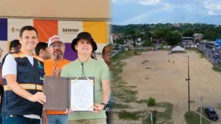 ManausCampo 11 de Maio será revitalizado e prefeito David Almeida reforça compromissos Manaus