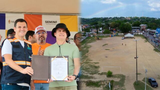 ManausCampo 11 de Maio será revitalizado e prefeito David Almeida reforça compromissos Manaus