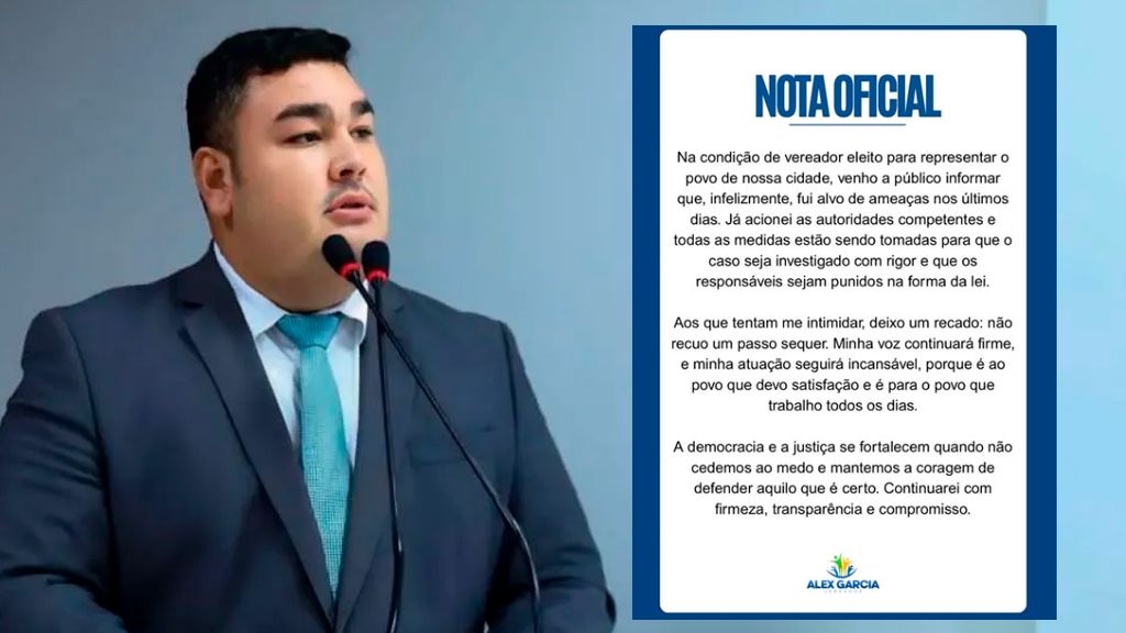 Vereador Alex Garcia denuncia ameaças após denúncia de preço abusivo da gasolina ao Procon-AM