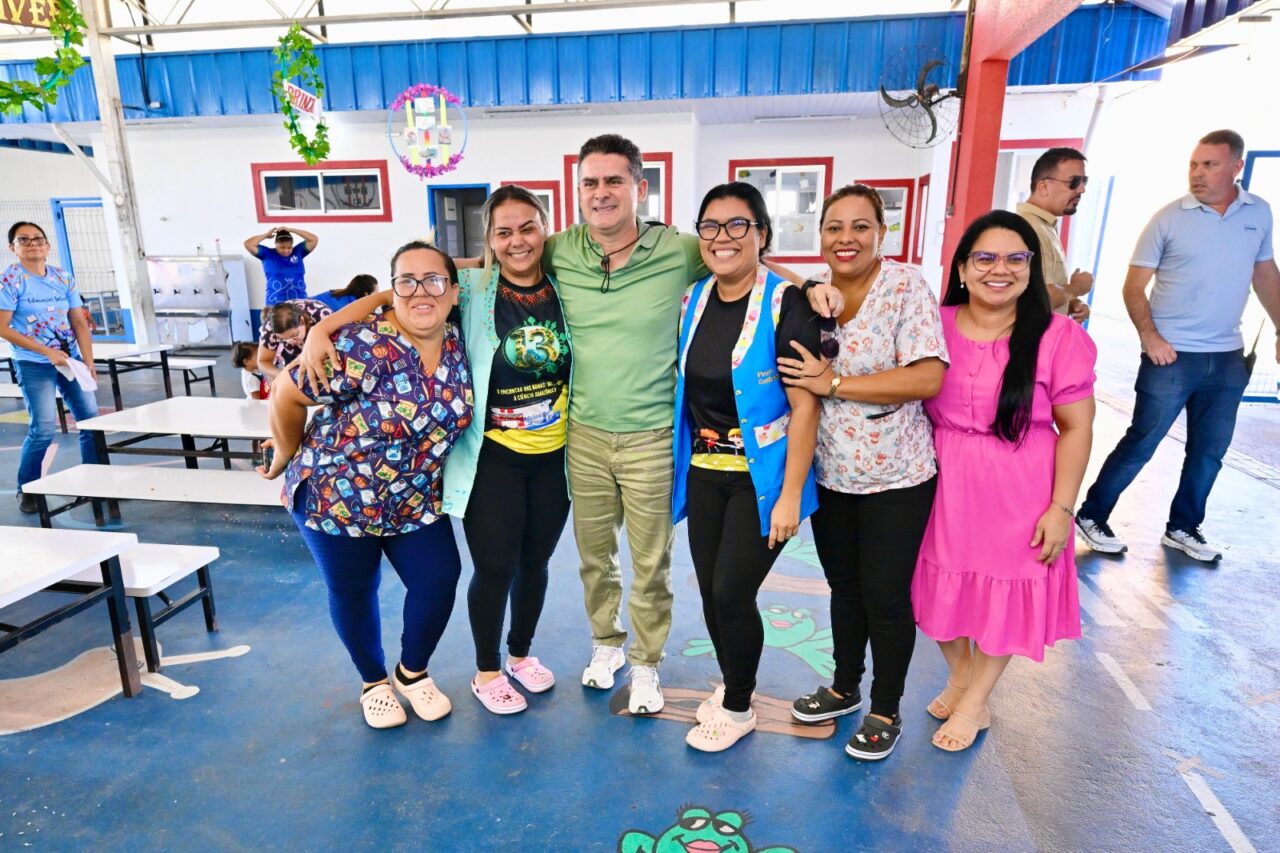 Prefeito David Almeida realiza visita à creche municipal Dalila Bentes Duarte e reforça compromisso com a qualidade da educação infantil Prefeito David Almeida realiza visita à creche municipal Dalila Bentes Duarte e reforça compromisso com a qualidade da educação infantil
