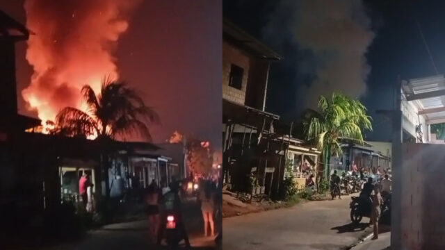 Incêndio atinge cinco casas em Manacapuru e famílias recebem apoio da Prefeitura - Portal Remador