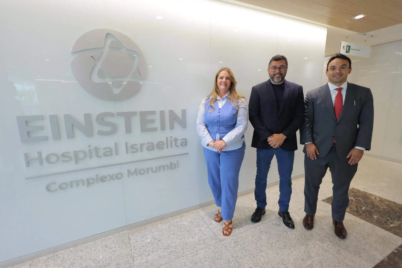 Wilson Lima reforça parceria com Hospital Israelita Albert Einstein para expandir telemedicina no Amazonas