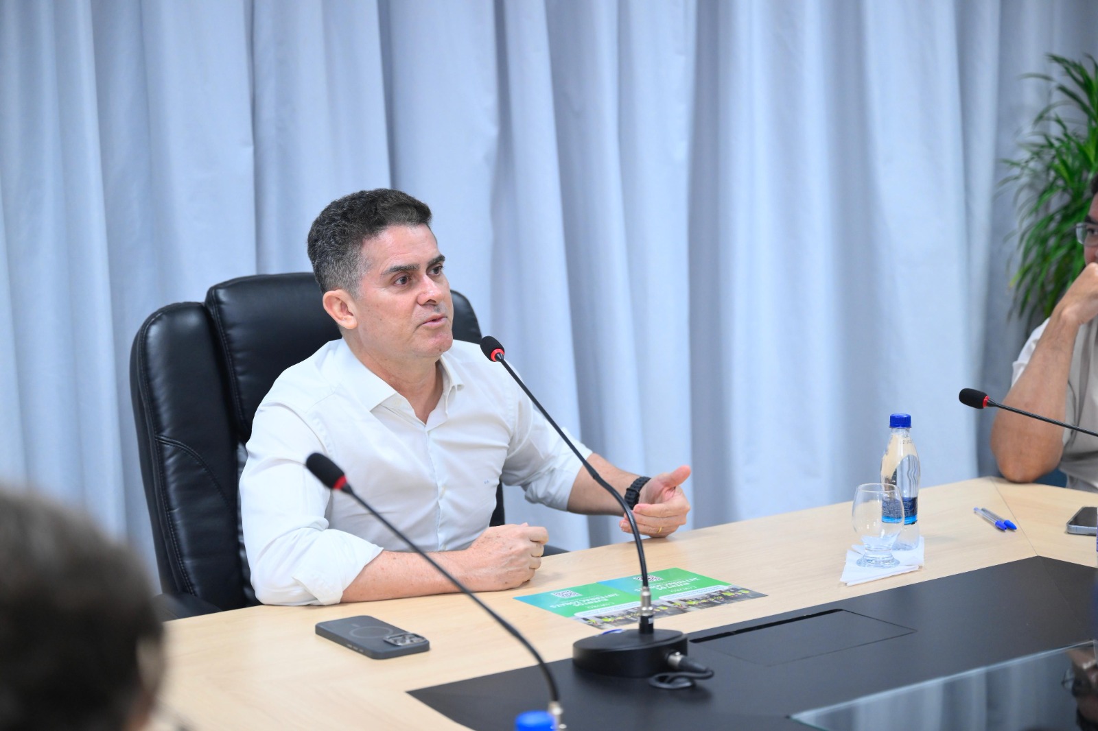 Prefeito David Almeida destaca avanço da construção do Plano Municipal de Saneamento Básico