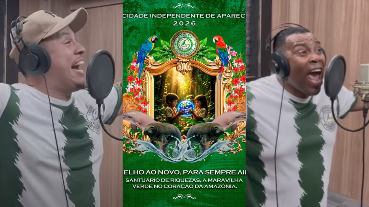 Samba 01 exalta Novo Airão e desponta como favorito no concurso da Mocidade Independente de Aparecida
