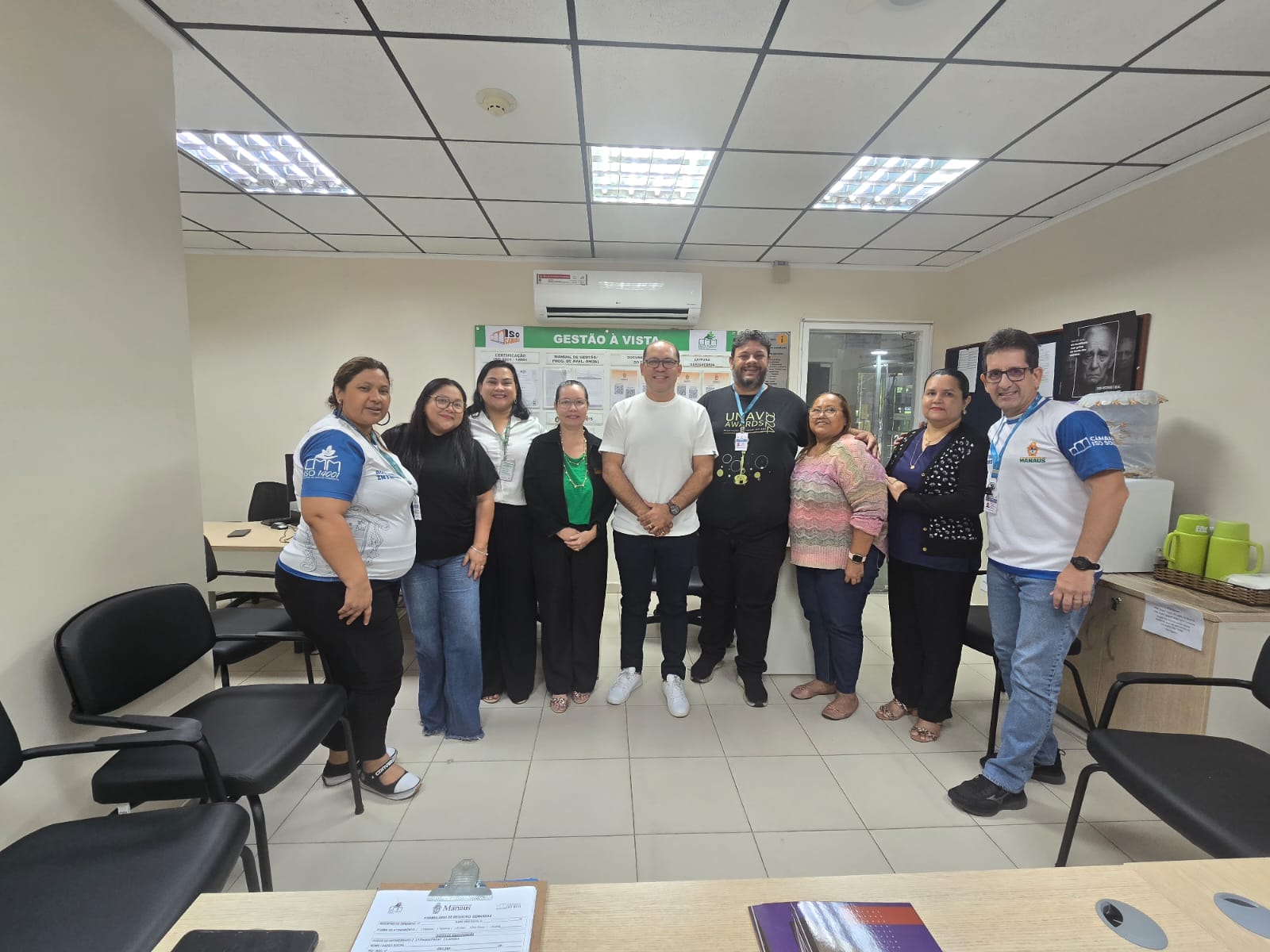 Rosivaldo Cordovil participa das ações de controle e qualidade na Ouvidoria da Câmara Municipal de Manaus