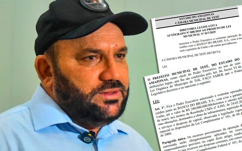 Empréstimo de R$ 280 milhões da prefeitura é aprovado pela Câmara Municipal de Tefé