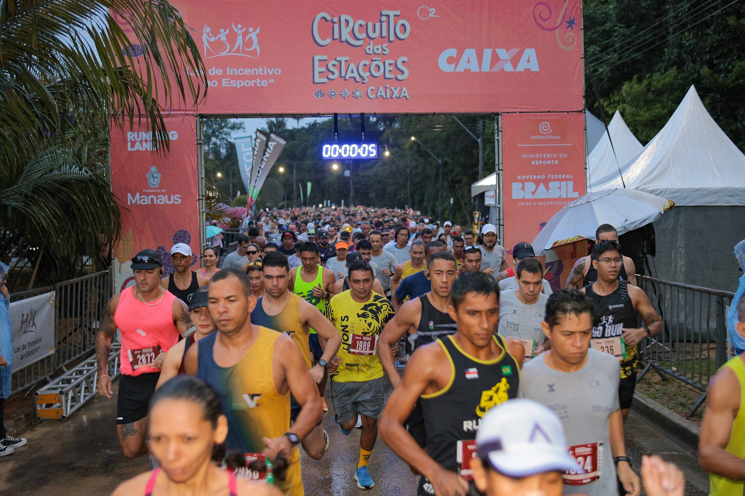 Manaus abre a última etapa do maior circuito de corridas do mundo, o Circuito das Estações