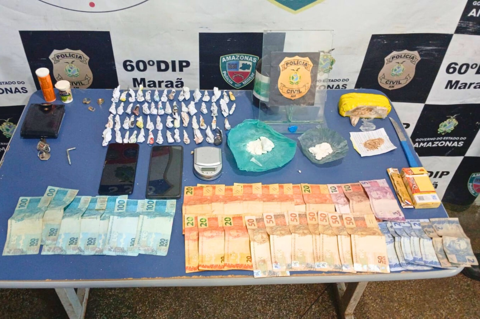 Em Maraã, atuação conjunta entre MPAM e forças de segurança desarticula mais de 20 pontos de venda de drogas neste ano