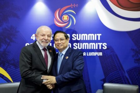 Encontro do presidente Lula com o primeiro-ministro do Vietnã, Pham Minh Chinh Encontro do presidente Lula com o primeiro-ministro do Vietnã, Pham Minh Chinh
