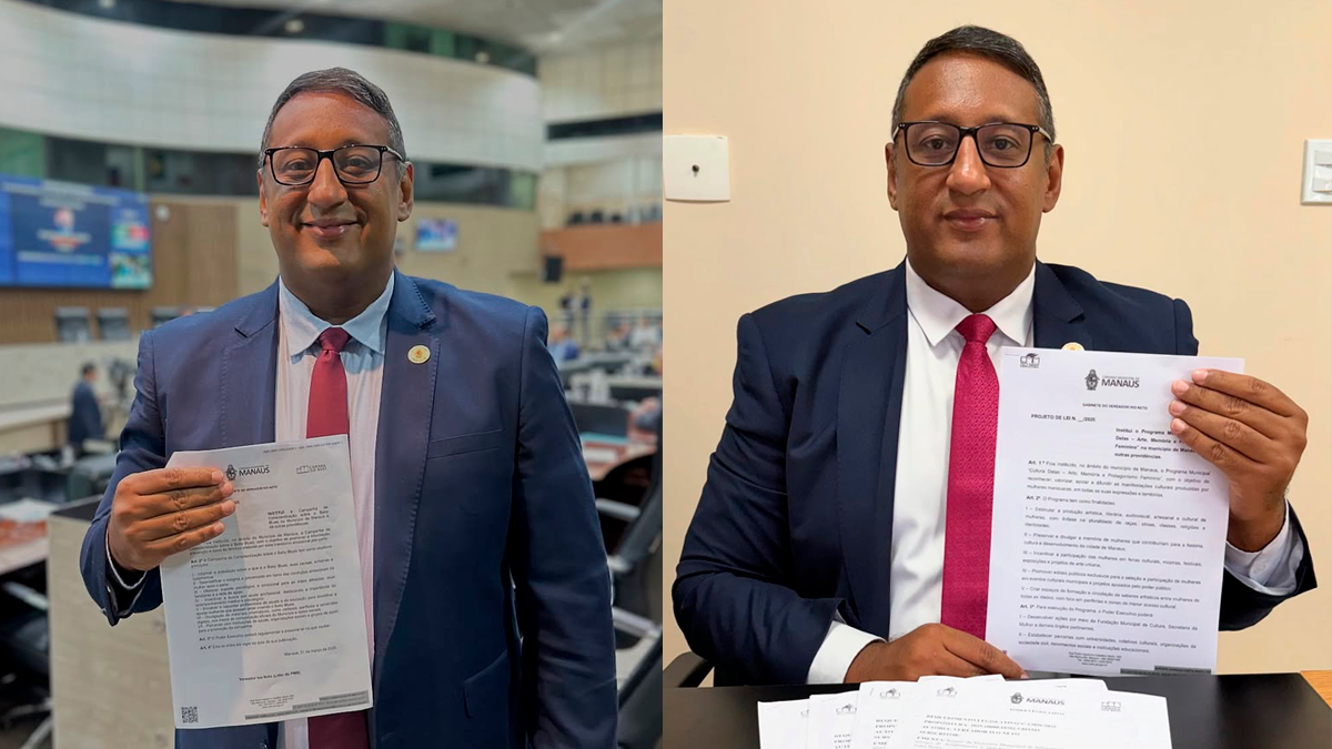 Levantamento aponta vereador Ivo Neto como o mais produtivo da Câmara Municipal de Manaus em 2025