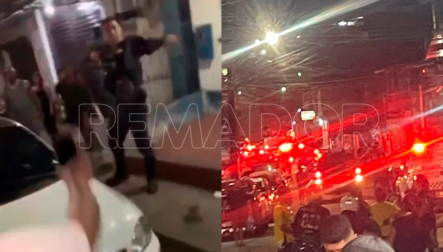 Confronto entre PM e supostos membros de facção criminosa é registrado na Compensa, em Manaus Confronto entre PM e supostos membros de facção criminosa é registrado na Compensa, em Manaus