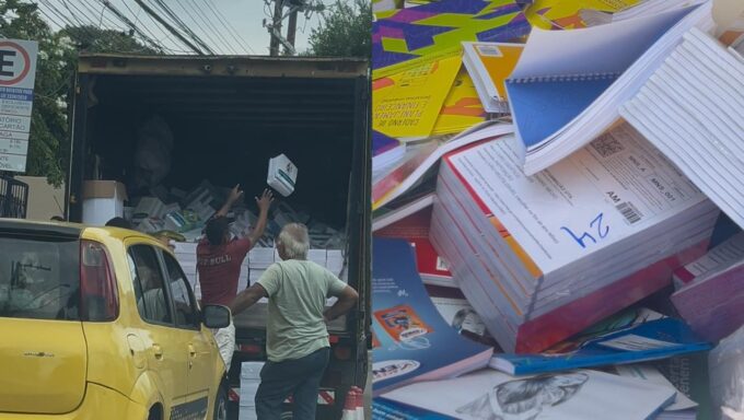 Denúncia: Livros de escolas públicas estaduais podem virar papel higiênico no Amazonas