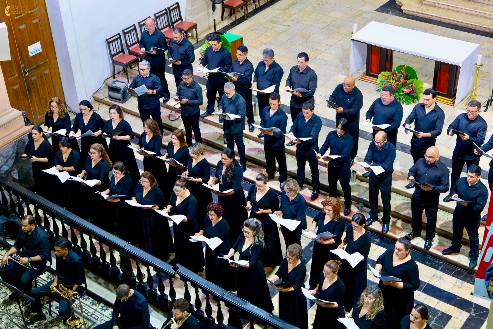 Coral do Amazonas e Amazonas Filarmônica apresentam Gloria, de Vivaldi, no Circuito Natalimo