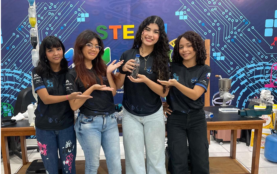 Alunas de Manacapuru (AM) são finalistas do Solve for Tomorrow Brasil com Biofiltro para tratamento da água