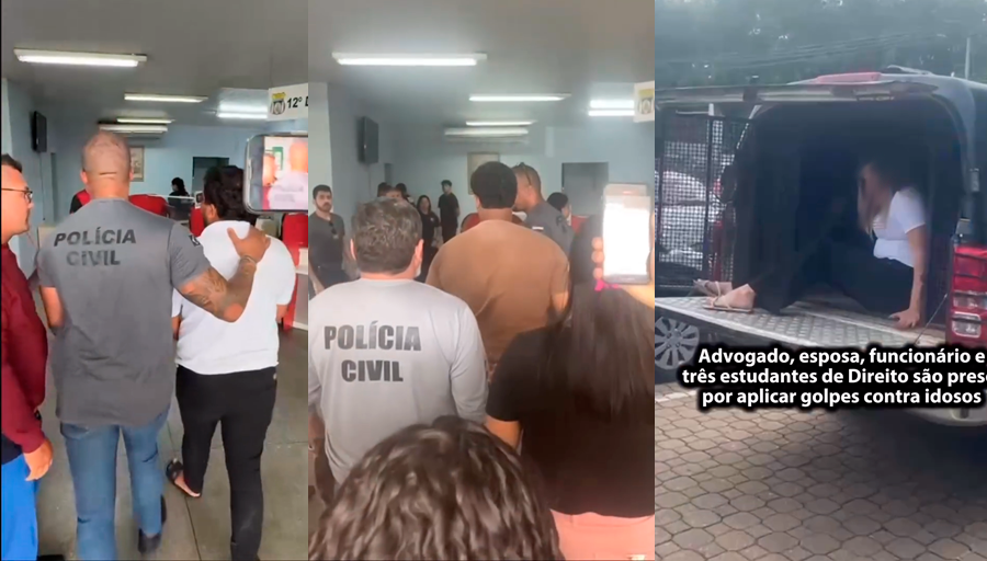 Advogado e estudantes de Direito são presos em esquema de fraudes contra idosos no AM
