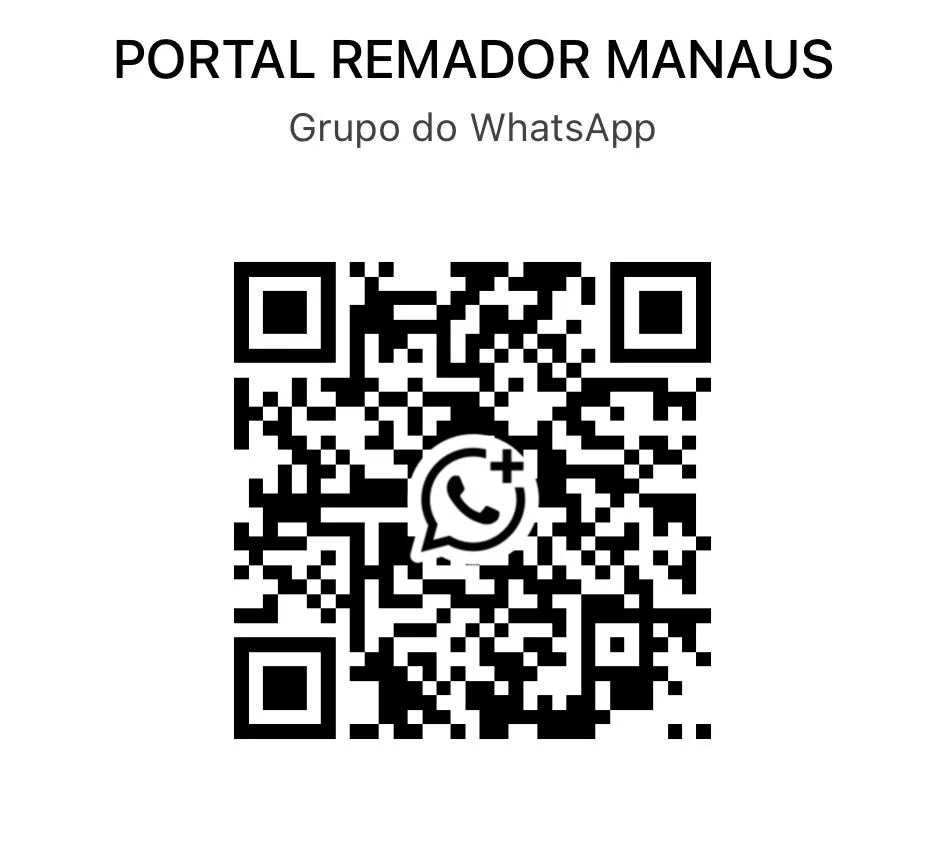 QR Code do Grupo WhatsApp Remador