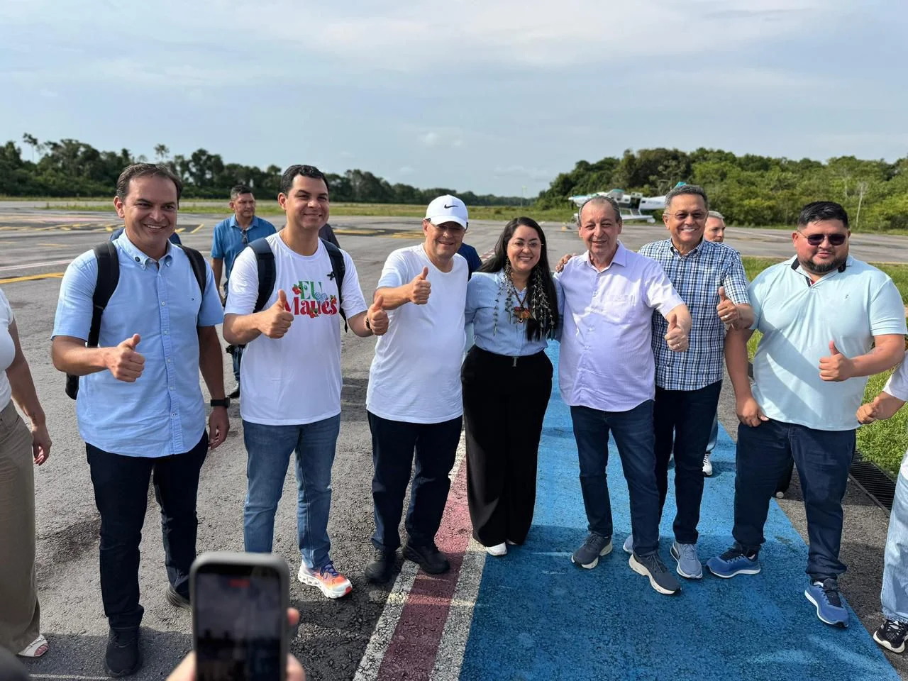 Mateus Assayag cumpre agenda com Omar, Eduardo, Saullo e Silas e fortalece a união do Baixo Amazonas