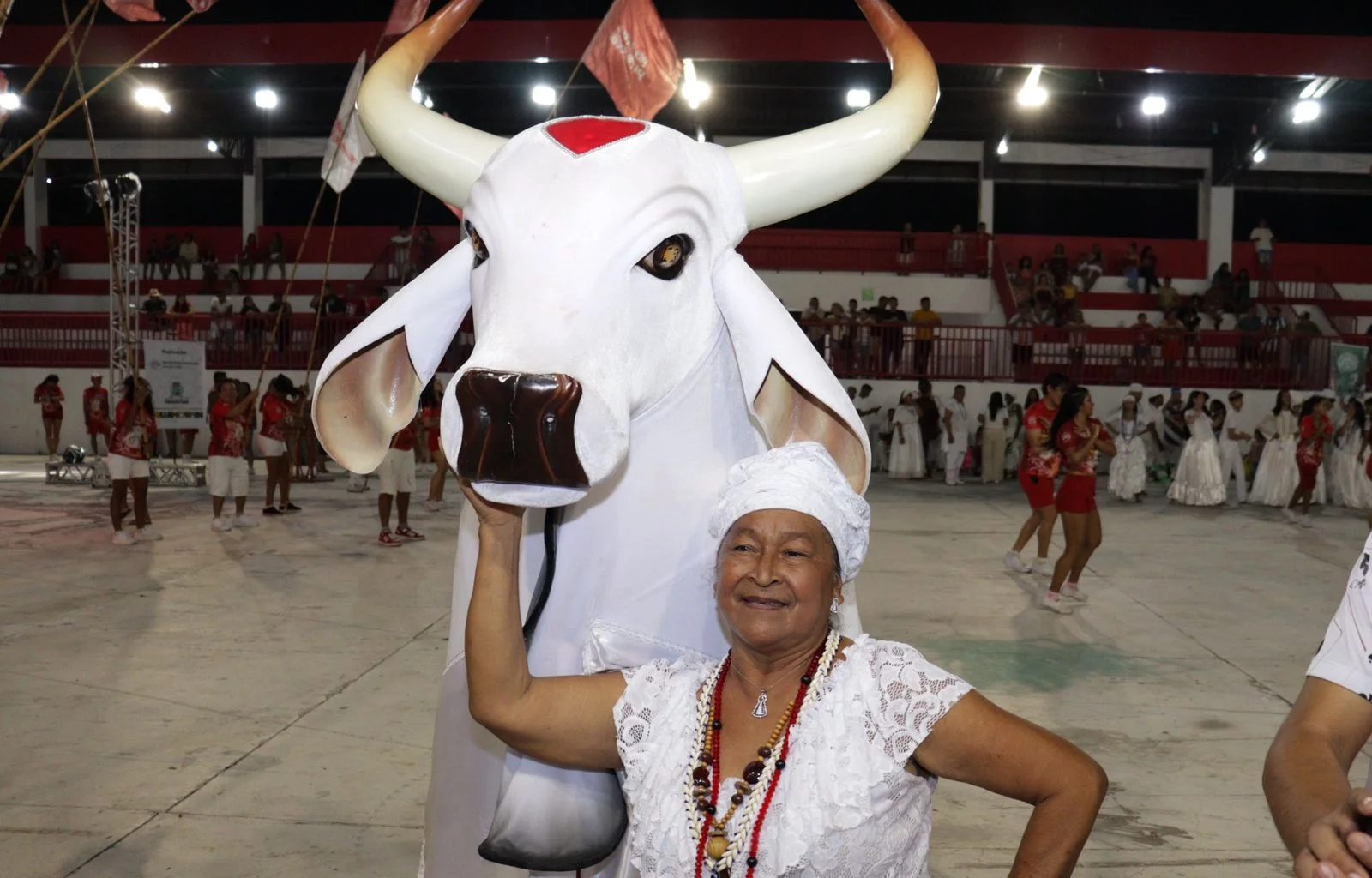 Boi Garantido marca presença no V Encontro dos Povos de Terreiro e reforça luta contra o racismo religioso em Parintins