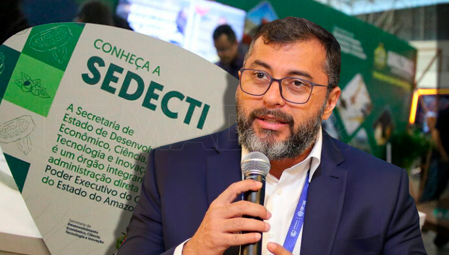 Wilson Lima cria 26 novos cargos comissionados na Sedecti em meio à crise fiscal