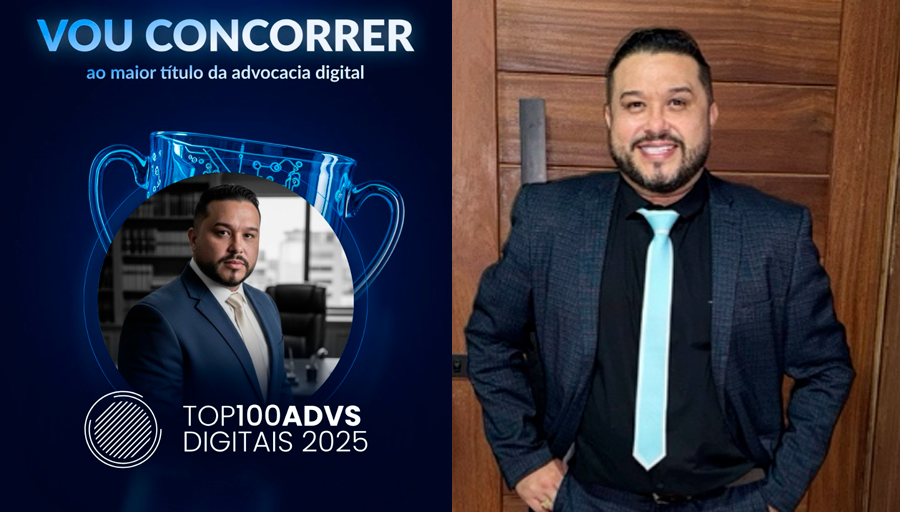 Lucivan Araújo representa o Amazonas na lista do TOP 100 Advogados Digitais 2025