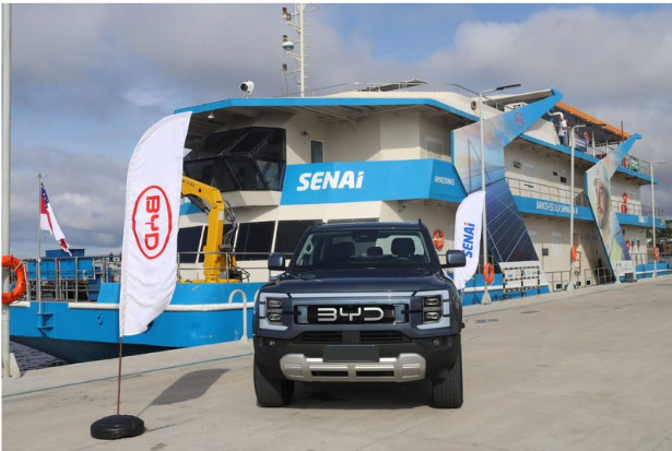BYD investe mais de R$ 1,1 milhão em parceria com o SENAI para capacitação, pesquisa, desenvolvimento e inovação voltadas às comunidades ribeirinhas do Amazonas
