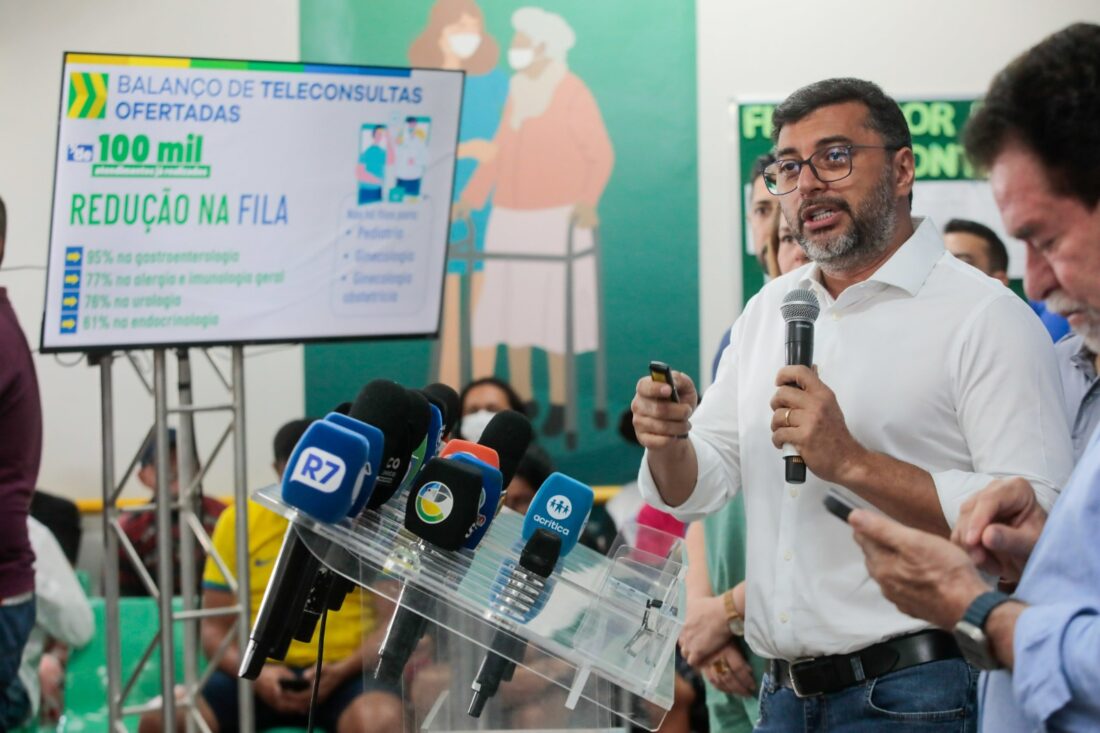 Gestão Wilson Lima aposta em mutirões e Telessaúde 24h para reduzir filas e ampliar acesso a consultas e cirurgias no Amazonas