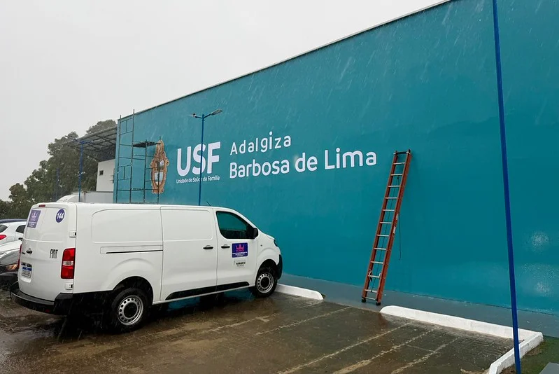 Prefeito David Almeida realiza vistoria final na USF Adalgiza Barbosa e confirma inauguração para a próxima segunda-feira