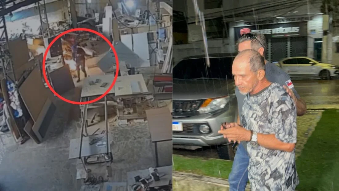 Homem é preso por incendiar fábrica de estofados em Manaus e dispara: “Faria de novo”