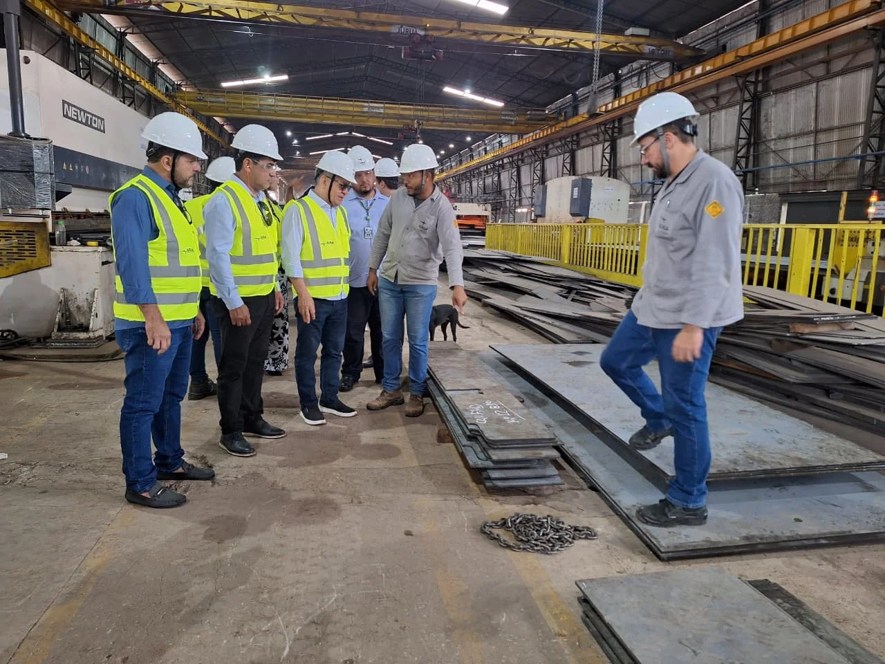 Em Iranduba, Suframa conhece expansão do Estaleiro Juruá e iniciativa de formação de jovens aprendizes