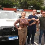 Mateus Assayag e Marcelo Ramos selam entrega de veículo 4X4 para o social em Parintins - Portal Remador