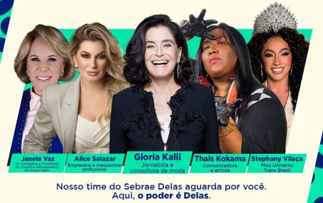 Gloria Kalil e Janete Vaz lideram o Sebrae Delas 2026 em Manaus com foco no poder feminino 20 Gloria Kalil e Janete Vaz lideram o Sebrae Delas 2026 em Manaus com foco no poder feminino