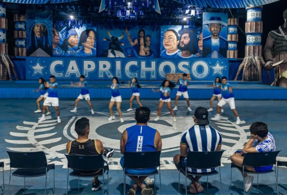 Caprichoso escolhe coreografia para exaltar Cleise Simas no Curral Zeca Xibelão