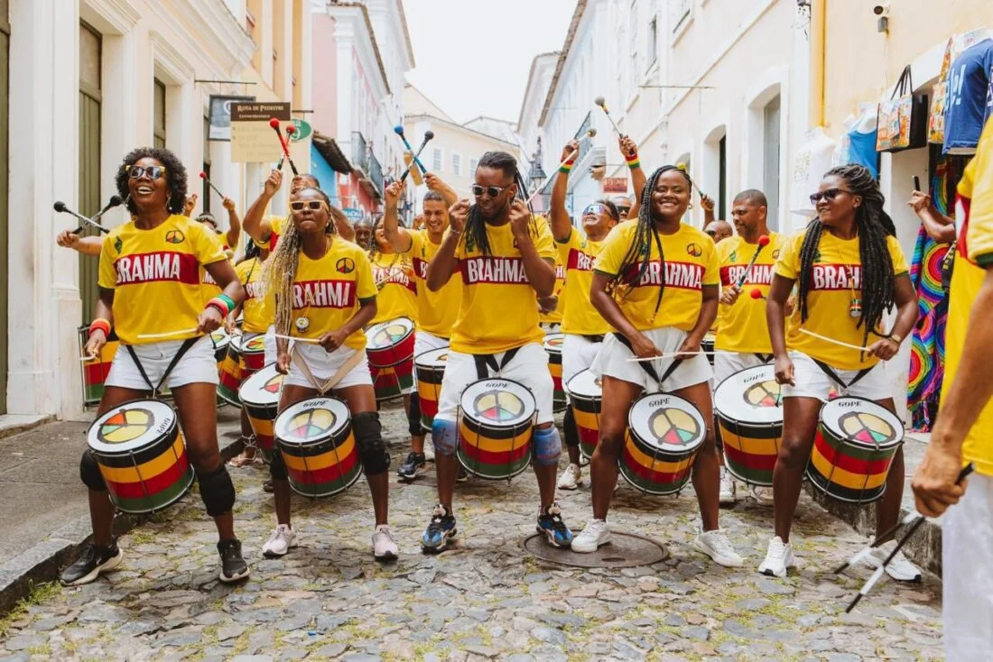 Brahma convoca Olodum para abrir as portas do Carnaval a Carlo Ancelotti