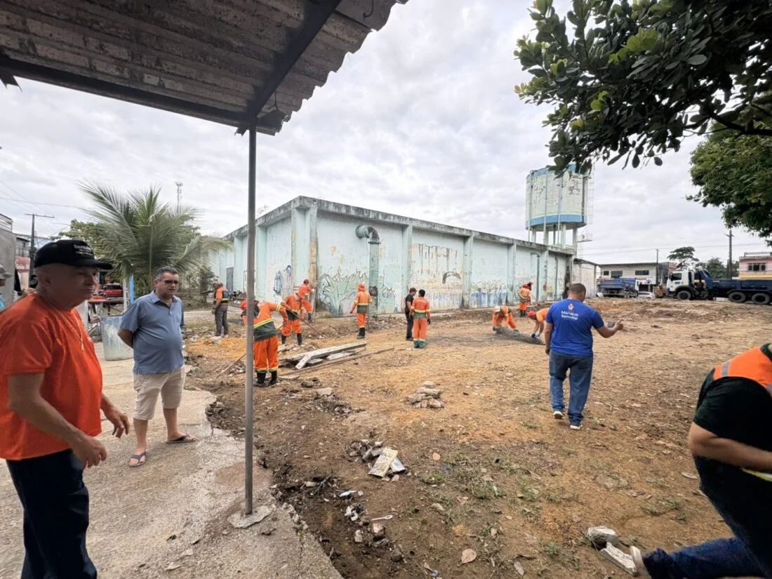 Prefeitura ocupa área abandonada no Novo Aleixo e inicia obras do novo EcopontoPrefeitura ocupa área abandonada no Novo Aleixo e inicia obras do novo Ecoponto