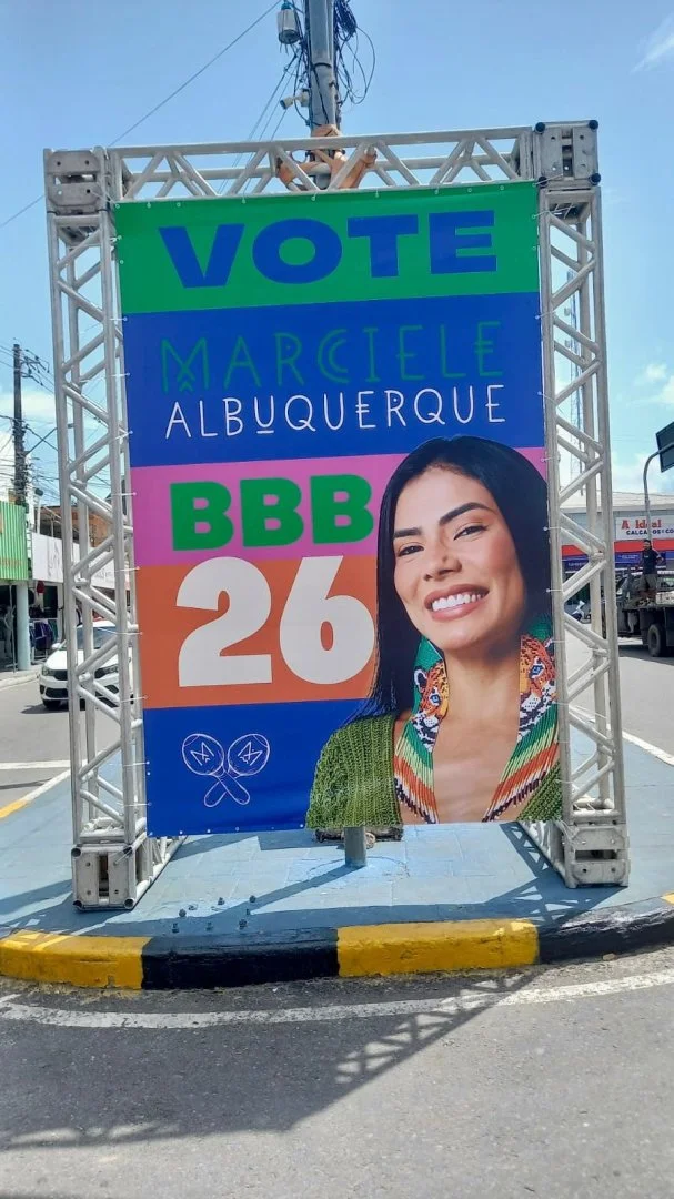 Parintins se mobiliza em peso para levar Marciele Albuquerque ao BBB 26