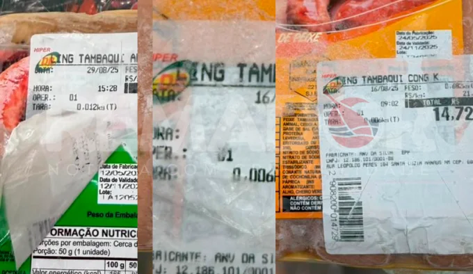 Procon-AM apreende mais de 80 kg de alimentos impróprios em supermercado da zona Sul de Manaus