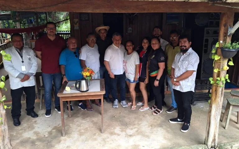 Suframa visita comunidades e avança com regularização fundiária em Rio Preto da Eva (AM)
