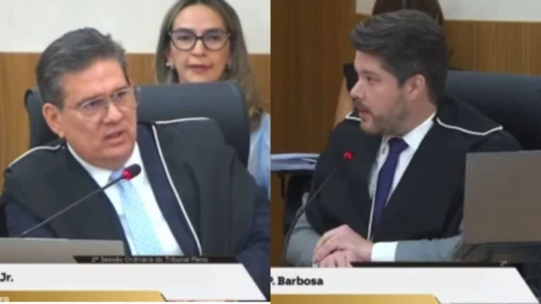 VÍDEO: Ari Moutinho e Luís Fabian batem boca no TCE-AM por “vergonha” na educação do Amazonas