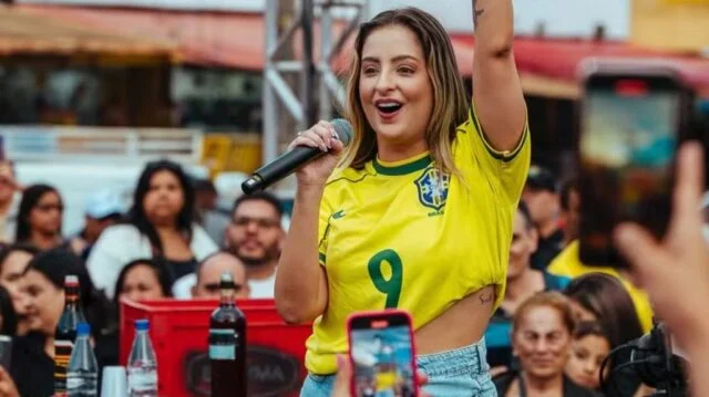 Jú Marques grava DVD com Calcinha Preta e Klessinha neste domingo