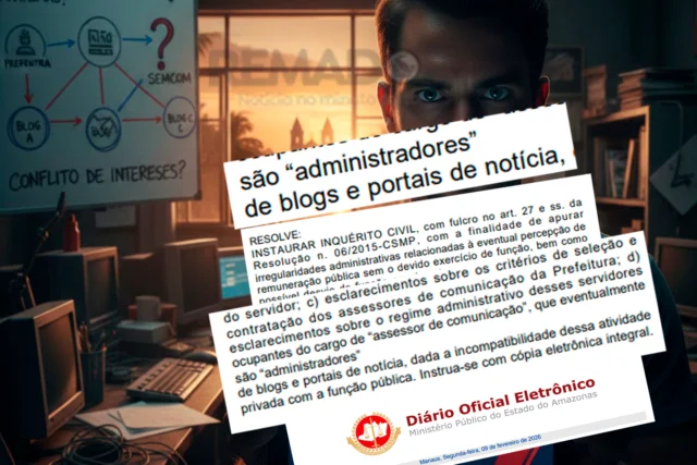 Ministério Público aperta cerco contra Prefeitura de Parintins por falta de transparência na folha da Semcom