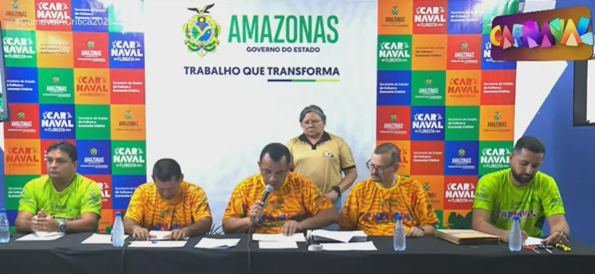 AO VIVO: Apuração do Carnaval de Manaus 2026: Acompanhe as notas em tempo real