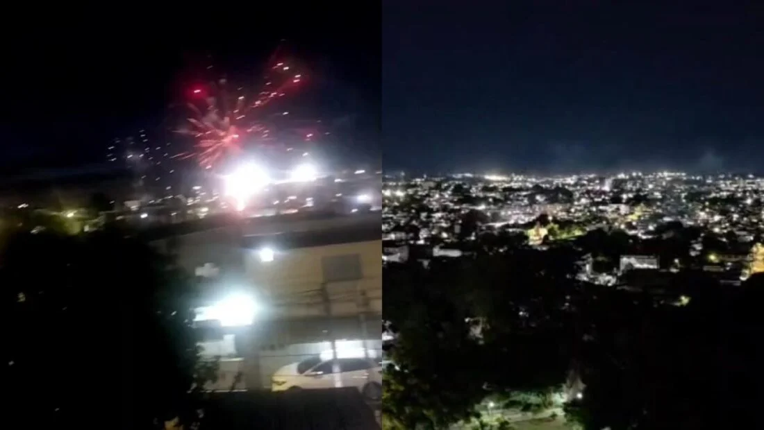 Foguetório do Comando Vermelho: Queima de fogos simultânea do CV assusta Manaus nesta terça (10) - Portal Remador
