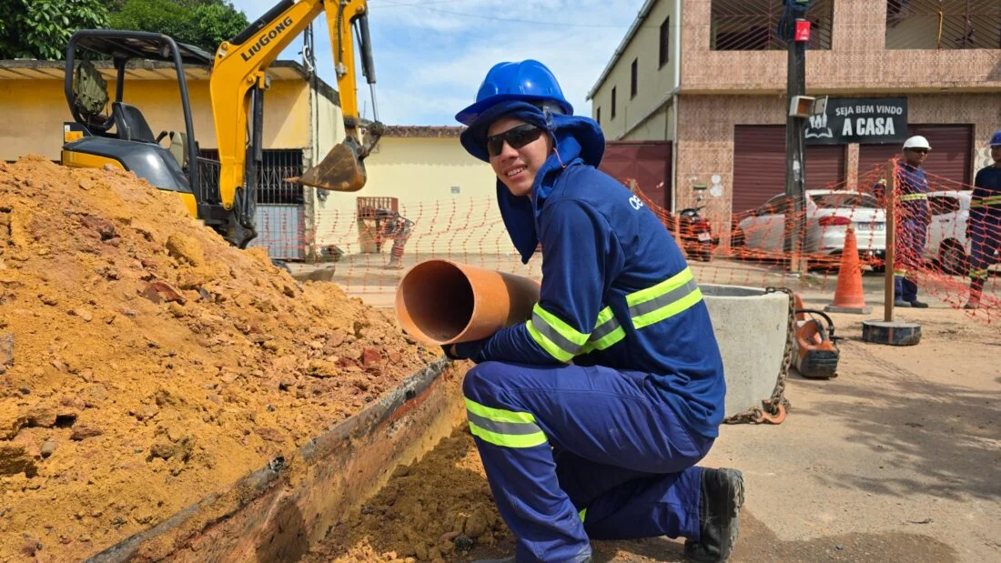 Mais de 14 mil moradores da comunidade João Paulo são beneficiados com obras de esgoto