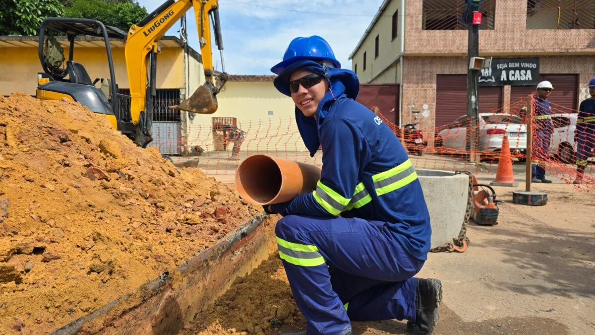 Mais de 14 mil moradores da comunidade João Paulo são beneficiados com obras de esgoto